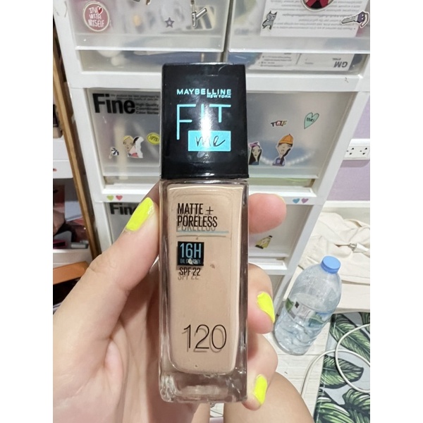 maybeline fitme foundation #120