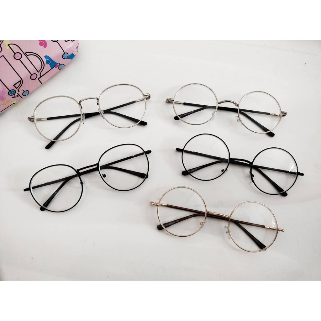 【พร้อมส่ง】แว่นสายตาสั้น ทรงหยดน้ำและทรงกลม แว่นสายตาแฟชั่น