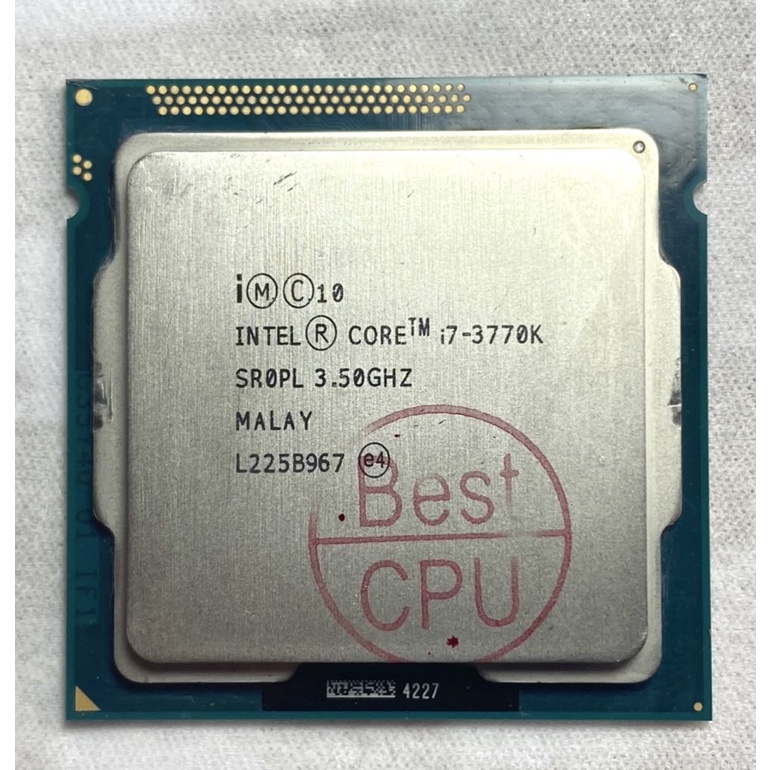 เมนบอร์ดหน่วยประมวลผล Intel Core i7 2600k i7 2700k i7 3770k LGA 1155 pin H61 B75 Z77 รองรับ cpu 1155