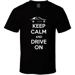 เสื้อยืดคอกลมcrew neck1988 bmw 3 series m3 evolution e30 keep calm and drive on car lover เสื้อยืดแขนสั้น sport ขนาดใหญ่