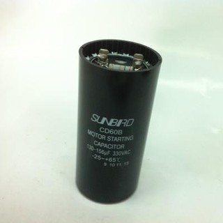 Capacitor Motor Starting  2ค่า 130-156uF cap. Start