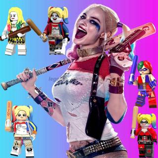 เข้ากันได้กับ Leging Marvel Minifigures ของเล่น DC Harley Quinn Joker Batman Supergirl Building Blocks ของเล่นสําหรับเด็ก