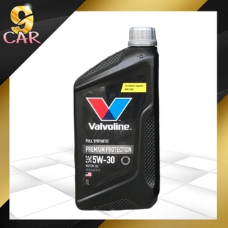 ของแท้100% น้ำมันเครื่องเบนซิน Valvoline PREMIUM PROTECTION 5W-30 1ลิตร สังเคราะห์100%