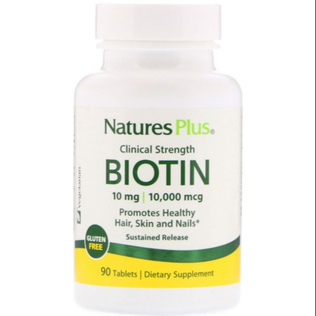 🇺🇸 พร้อมส่ง Nature's Plus, Biotin