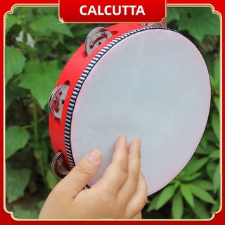 Calcutta เครื่องดนตรีกลองไม้ ทรงกลม ขนาด 6 7 8 นิ้ว ของเล่นสําหรับเด็ก