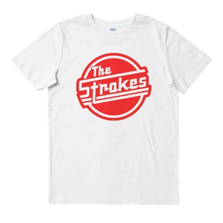 The STROKES โลโก้สีแดง | เสื้อยืด พิมพ์ลายวงดนตรี | Merch เครื่องดนตรี | Unisex | วงดนตรีเมอร์ช | เสื้อยืด พิมพ์ลายดนตรี | ร็อคอินดี้