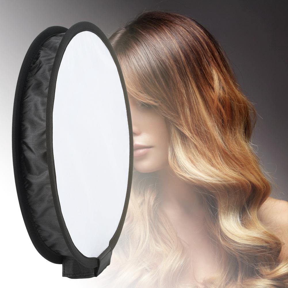 40CM Portable Foldable Round-shape Speedlite Softbox Diffuser for Camera Flash Light