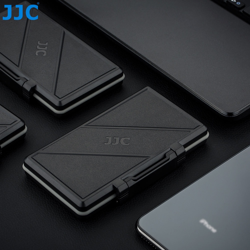 JJC กล่องใส่ SD Card กล่องเก็บการ์ดหน่วยความจำ Micro SD SDXC SDHC XQD CF CFexpress Type A B Nintendo Switch NS การ์ดเกม M.2 2280 SSD