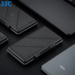 JJC กล่องใส่ SD Card กล่องเก็บการ์ดหน่วยความจำ Micro SD SDXC SDHC XQD CF CFexpress Type A B Nintendo Switch NS การ์ดเกม M.2 2280 SSD