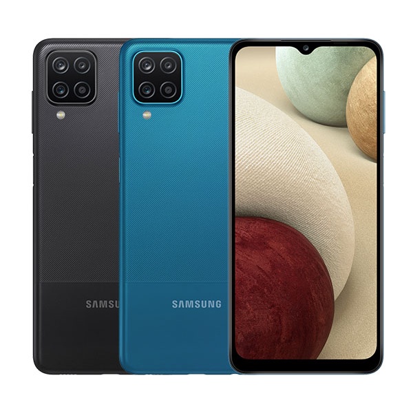 โทรศัพท์ Samsung Galaxy A12 (4+128GB) สี Black / Blue รับประกันศูนย์ 1 ปี