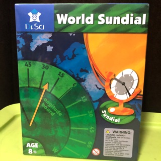 World Sundial ชุดการหาเส้นรุ้ง-เส้นแวง-latitude-longitude-ชุดทดลองทางวิทยาศาสตร์