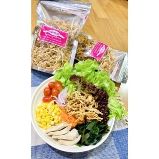 250กรัม หมูหยองกรอบ หมูเส้นกรอบ ช.ชัยวรรณ คั่วเตาถ่าน ในถุงซิปล็อค ไร้น้ำมัน อาหารแห้ง ของฝาก