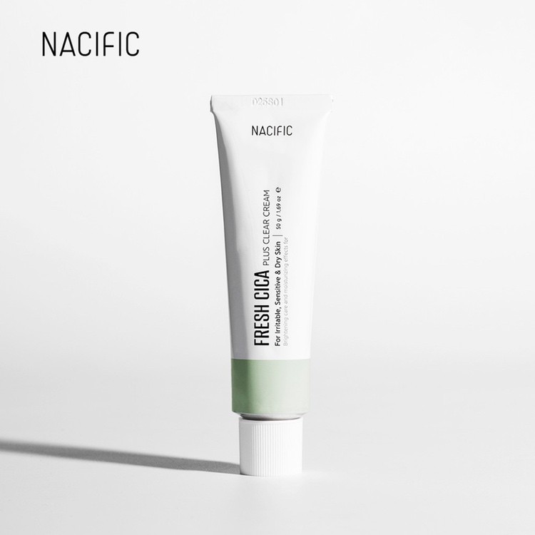 NACIFIC (นาซิฟิค) Fresh Cica Plus Clear Cream 50g เฟรช ซิก้า พลัส เคลียร์ ครีม