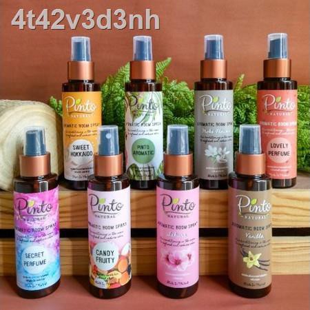 ¤☢▨Pinto Natural Room Spray สเปรย์ปรับอากาศภายในห้อง ช่วยลดกลิ่นอับและให้ห้องหอมสดชื่น มีทั้งหมด 16 