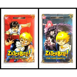 (Sealed Pack) ซองสุ่มการ์ด กัซเบล ZATCHBELL BOOSTER SERIE 1 THE CARD BATTLE