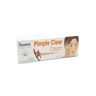 Himalaya Pimple Clear Cream 20g.ครีมแต้มสิวแพคเกจใหม่ 20 กร้ม.