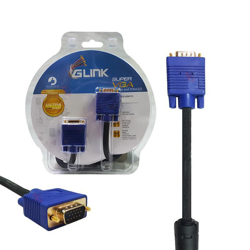 Glink สาย VGA M/M 20เมตร (สีน้ำเงิน/สีดำ)