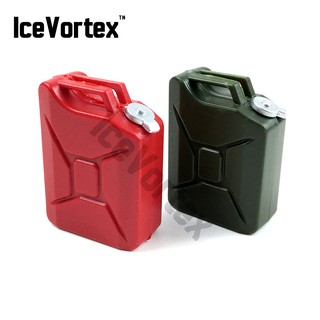 Icevortex ถังน้ํามันเชื้อเพลิงจําลอง พลาสติก อุปกรณ์เสริม สําหรับรถไต่หินบังคับ 1:10 Axial SCX10 90046 D90 D110 TF2 1 ชิ้น