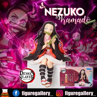 [Demon Slayer] Kimetsu no Yaiba Sega Premium Chokonose Figure (ดาบพิฆาตอสูร)  - Nezuko ( เนซึโกะ ) มือ 1 สินค้าพร้อมส่ง