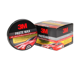 3M ขี้ผึ้งเคลือบเงาสีรถ PASTE WAX สูตรคานูบา ขนาด 150 กรัม PN39526LT แถม! 3M Masking Tap 2288 1 ม้วน