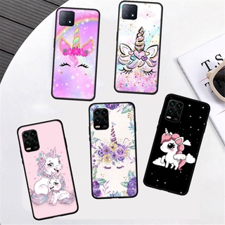 Fl22 เคสโทรศัพท์มือถือแบบนิ่ม ลายการ์ตูนยูนิคอร์น สําหรับ Samsung Galaxy J4 J5 J6 J7 J730 J8 Plus Prime Core Pro Duo