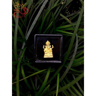 [J03] พระพิฆเนศ ปางมหาเศรษฐี Dagadushet  องค์ลอยขนาดเล็ก งานละเอียด 0.8 x 1.5 cm