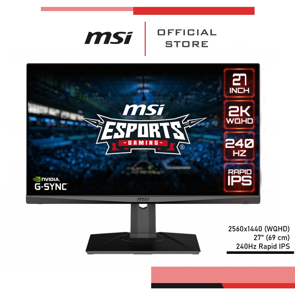 MSI Monitor Optix MAG274QRX (จอ/มอนิเตอร์)