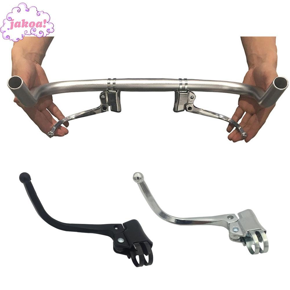 JAKOBrake Lever Bicycle Bent Road bike Set Black/Silver Fixed gear