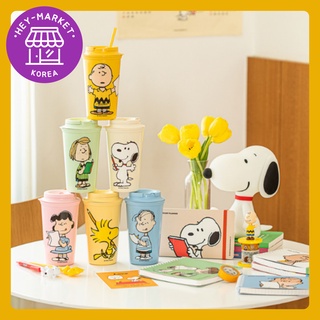 [Peanuts] ✨Peanuts Snoopy Limited edition แก้วน้ํา ขนาด 453 มล. ✨ ถ้วย / ถ้วยเย็น / ฝา / ขวดน้ํา