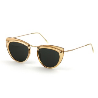 Spitfire Sunglasses Helix Light Brown Gold, Black lens แว่นกันแดดสีน้ำตาลอ่อน เลนส์ดำ