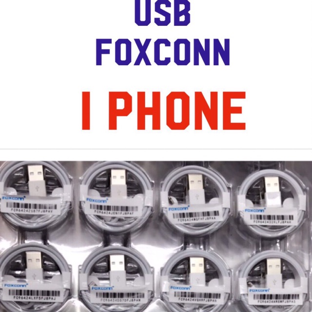 สาย usb I Phone Foxconn