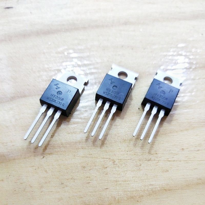 ราคาต่อ 1ตัว 👉👉 HY3008P HY3008  Mosfet N-Channel TO 220 มอสเฟต 100A 80V