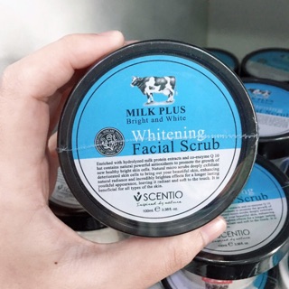 Beauty Buffet Scentio Milk Plus Bright and White Whitening Scrub สครับ 100 มล.