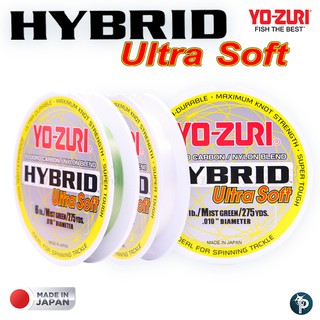 สาย YO-ZURI HYBRID ULTRA SOFT สำหรับตกปลา