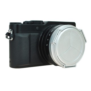 JJC ALC-LX100 ฝาปิดหน้าเลนส์อัตโนมัติ Panasonic LX100, LEICA D-LUX(Typ 109) Auto Lens Cap สีเงิน