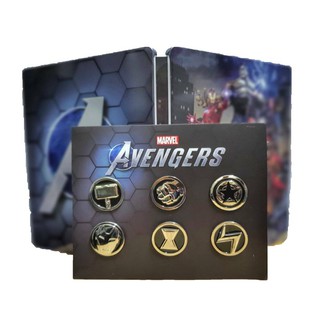 ราคาPlayStation : Marvel\'s Avengers Official Collector\'s Limited Steelbook Case / Pin 6 แบบ(NO GAME)