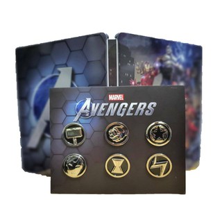 PlayStation : Marvels Avengers Official Collectors Limited Steelbook Case / Pin 6 แบบ(NO GAME)