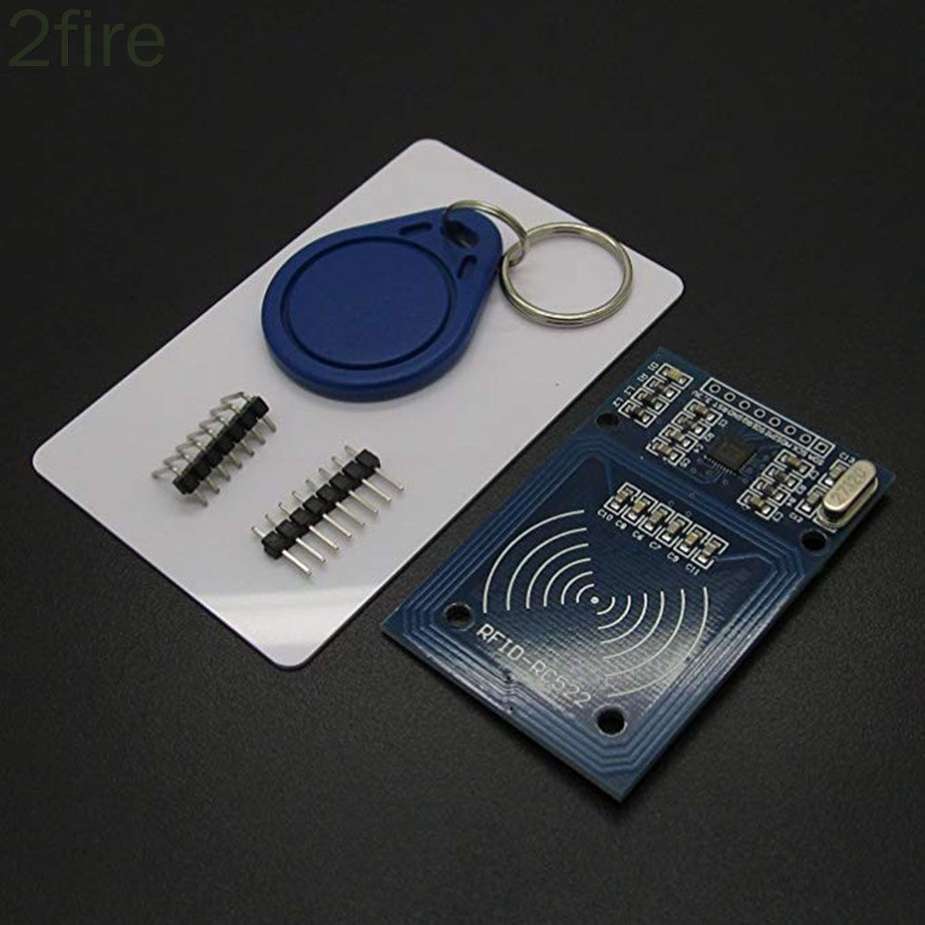 Mfrc-522 Rfid Kit Rf Ic Card โมดูลเซ็นเซอร์ S50 เข้ากันได้การ์ดเข้ากันได้สําหรับ Arduino Raspberry Pi