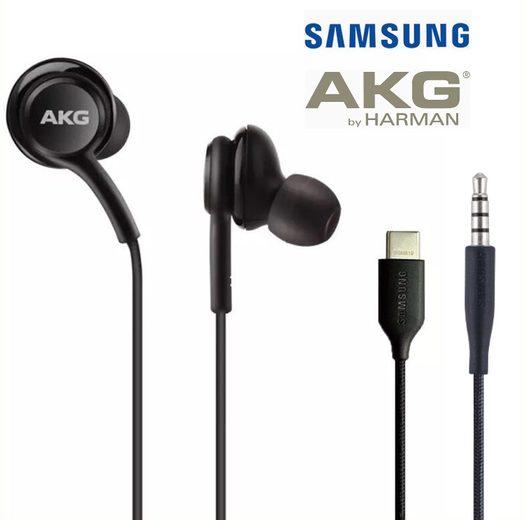 [AF] หูฟัง SAMSUNG AKG ของแท้ 3.5 มม หูฟัง Type C หูฟังอินเอียร์ แบบมีสาย ​เบสหนัก Samsung Note10 S21