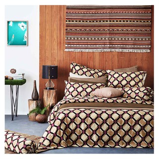 ชุดผ้าปูที่นอน 6 ฟุต 5 ชิ้น LOTUS IMPRESSION LI-051 BEDSHEET FITTED K5 LOTUS 330TC IMPRESSION LI051