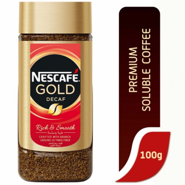 🍥🍥กาแฟ Nescafe DECAF 100g🍥🍥gold blend decaf freeze dried