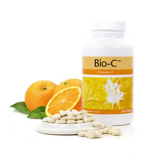 ผลิตภัณฑ์เสริมอาหารต้านไวรัส Bio-C Vitamin C 300 เม็ด เม็ดละ 60 mg.