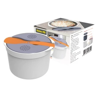 พาสทินา หม้อหุงข้าวในไมโครเวฟ(H) สีเทาอ่อน PASTINA MICROWAVE OVEN RICE COOKER(H) GRAY
