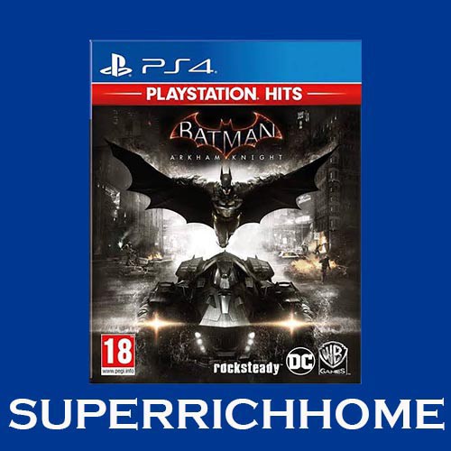 PlayStation 4 : Batman : Arkham Knight (Zone2) (ENG) (PS4 Game) (แผ่นเกมส์ PS4) แผ่นแท้มือ1!!!