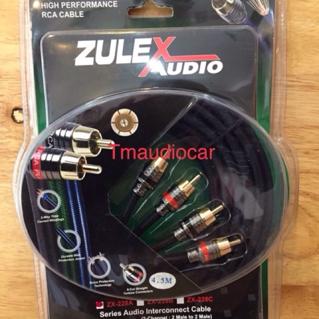 สายสัญญานRCA คุณภาพ ZULEX