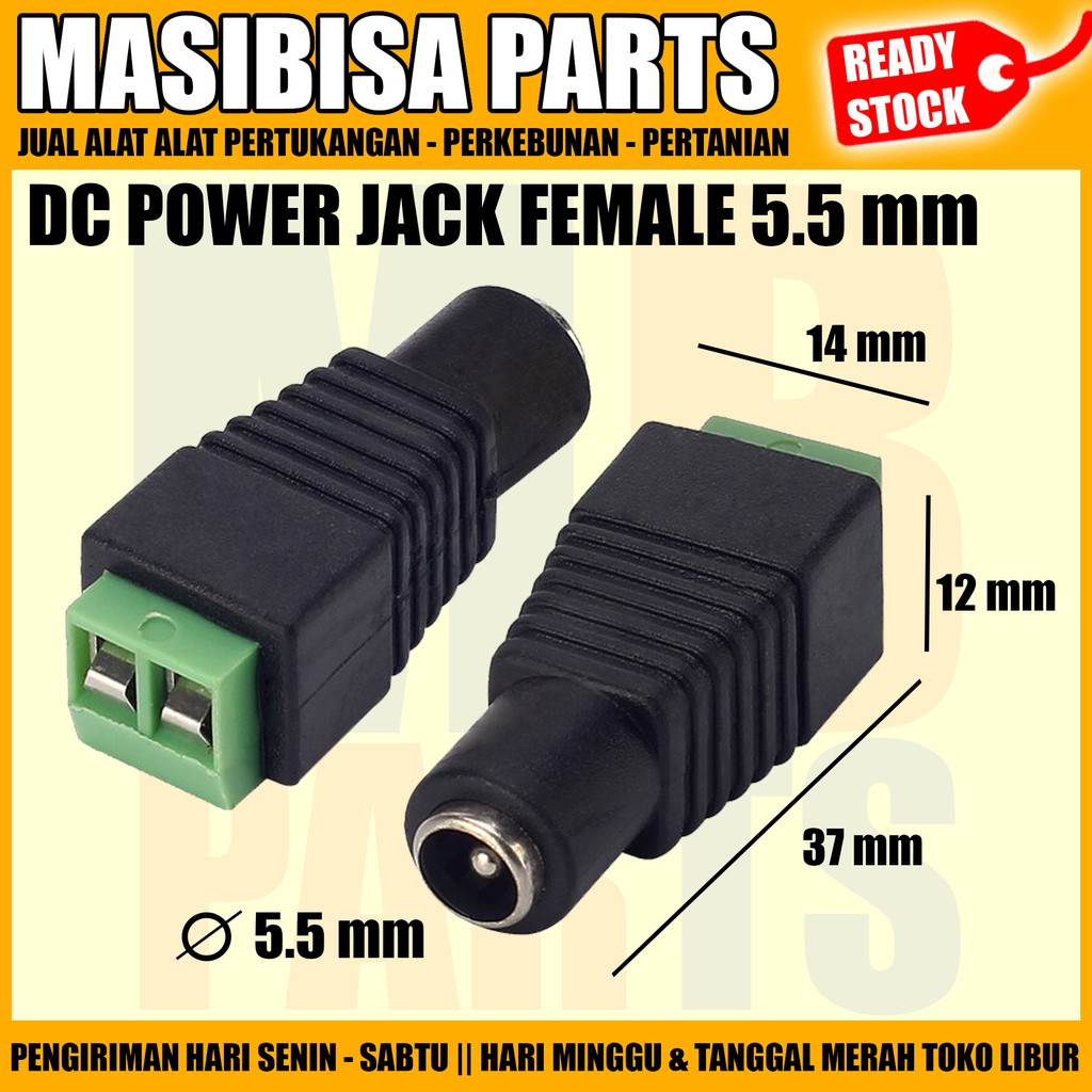 สาย DC JACK / หญิง DC CONNECTOR