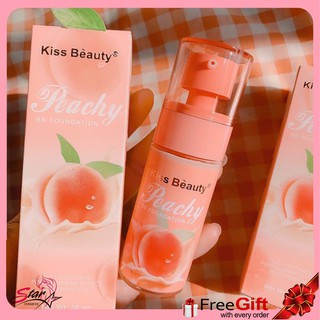 KISS BEAUTY PEACHY BB FOUNDATION 50 ML.