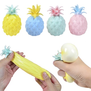 New Anti Stress Fun Soft Pineapple Ball Stress Reliever Toy Children Adult Fidget Squishy Antistress Creativity Sensory Toy Gift