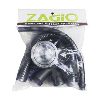 💥โปรสุดพิเศษ!!!💥 ZAGIO สายน้ำทิ้ง ท่อเดี่ยว รุ่น LD0102A สีเทาเข้ม 🚚พิเศษ!!✅