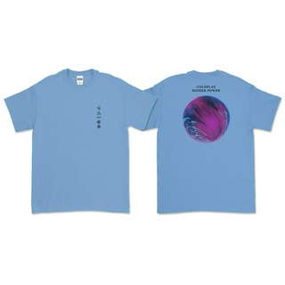 Coldplay - เสื้อยืดพลังงานสูง (หน้าหลัง)